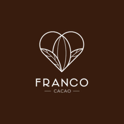 logomarca da marca de chocolates Franco Cacao.