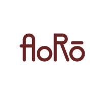 Logomarca da marca de chocolates Aorô.
